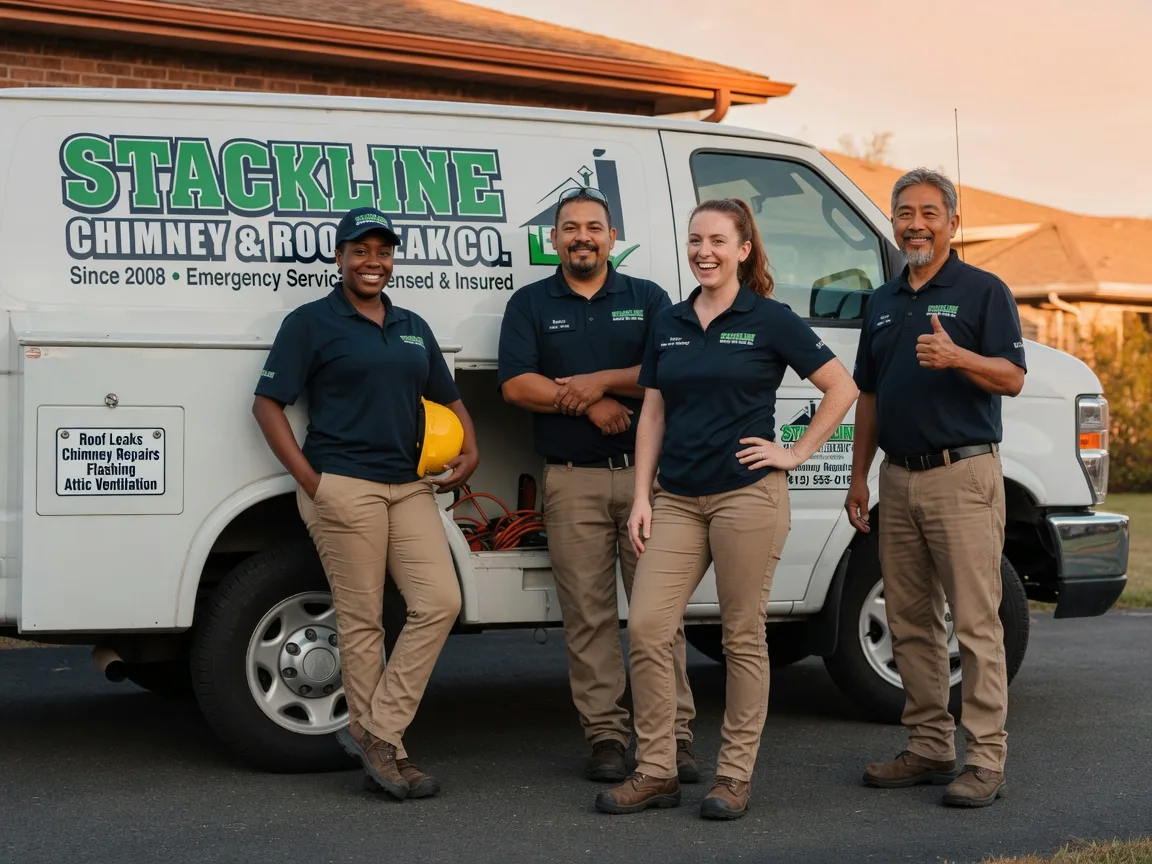 Chimney flashing repair company in Fairview, WV